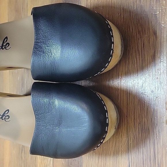 Free People Andorra Black Western Clog-Size 37 - Picture 8 of 16